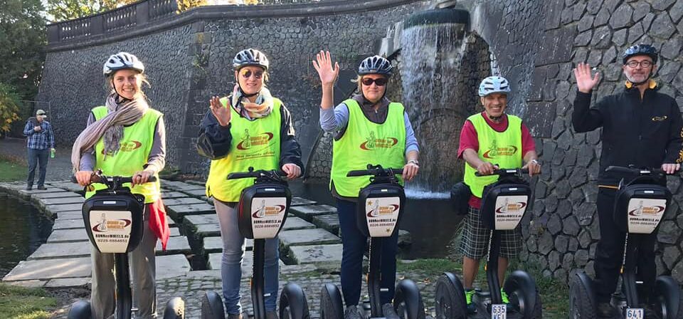 bonn Shido e.V. goes auf Rheintour on Segway
